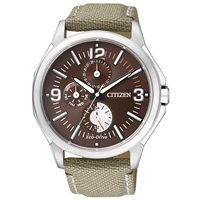 Orologio Citizen Uomo Crono Aviator in Acciaio AP4000-07W - AP4000-07W